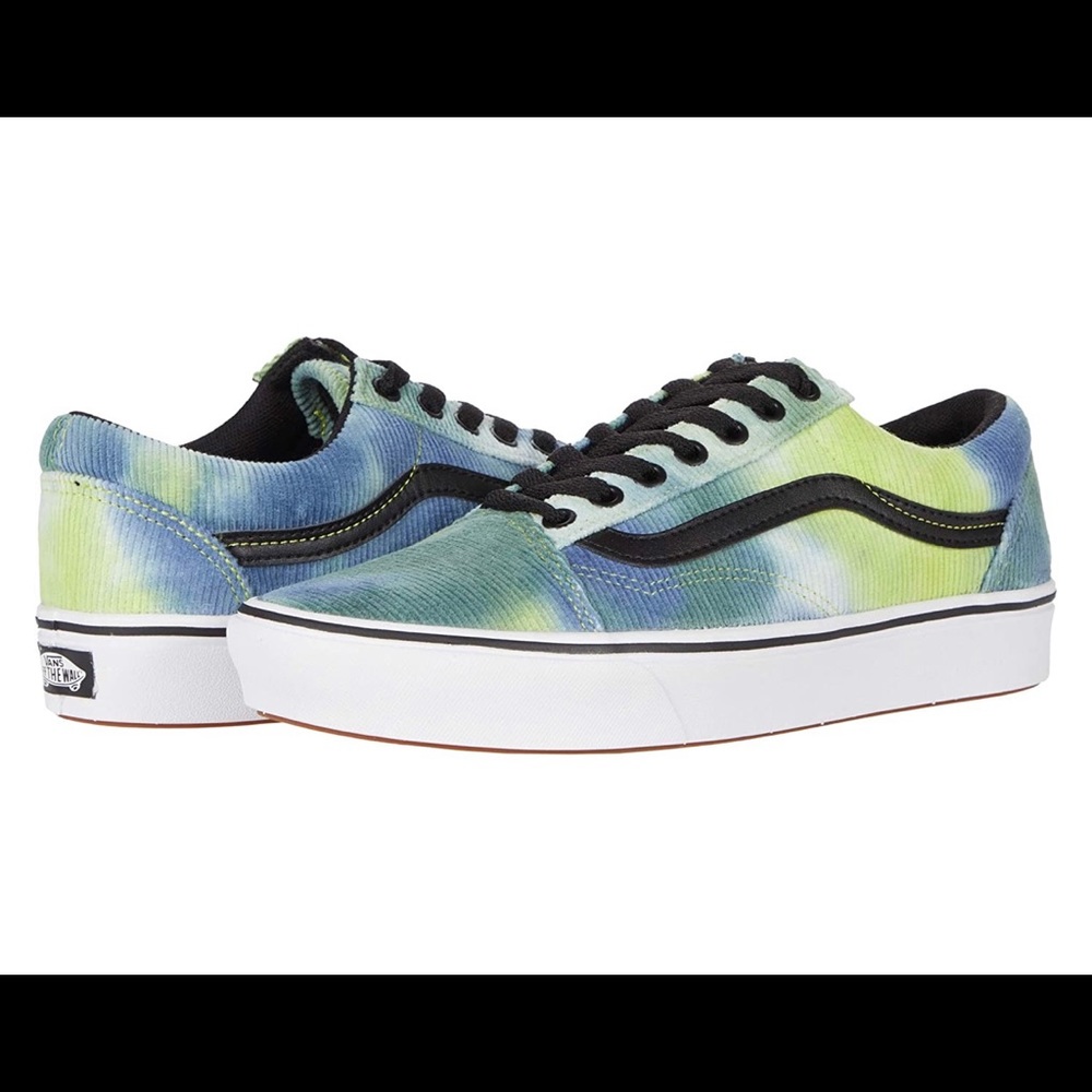 VANS Comfycush Old Skool “Blotched” Sneaker Size 7